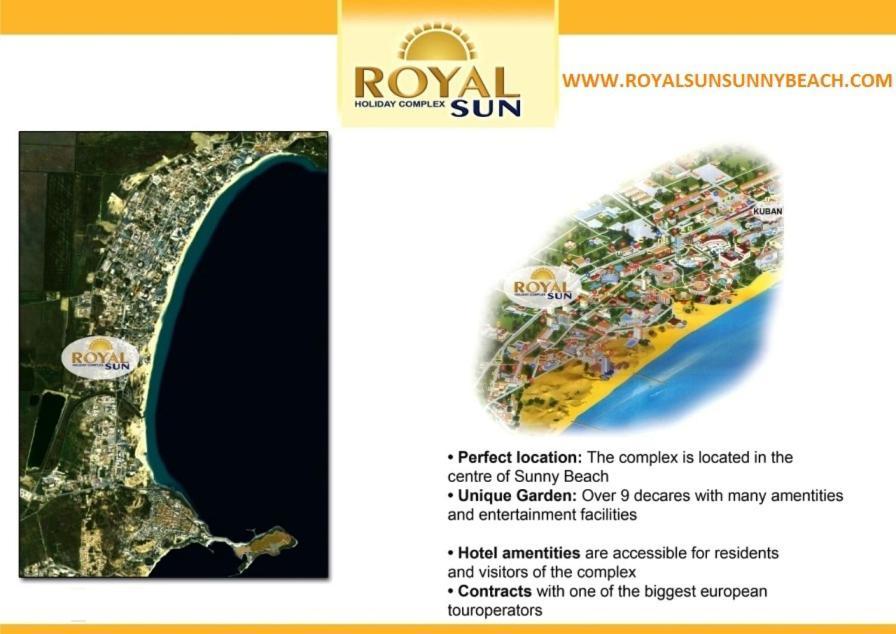 Royal Sun Holiday Apartments Sunny Beach Esterno foto